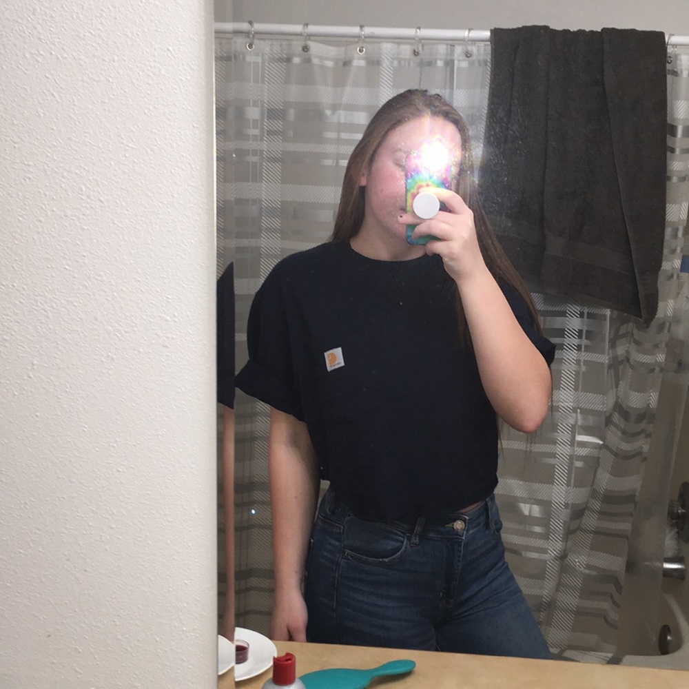 Black Carhartt t shirt